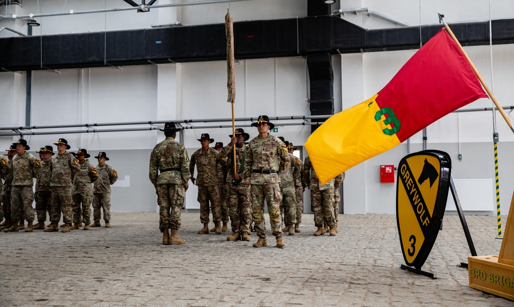 3/1 ABCT Uncasing Ceremony in Poland