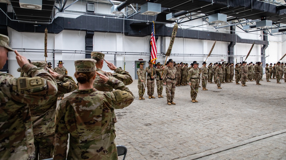 3/1 ABCT Uncasing Ceremony in Poland