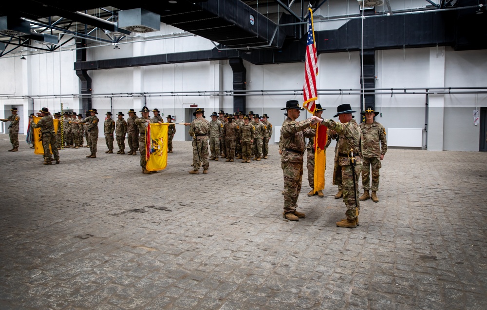 3/1 ABCT Uncasing Ceremony in Poland