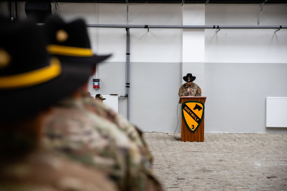 3/1 ABCT Uncasing Ceremony in Poland