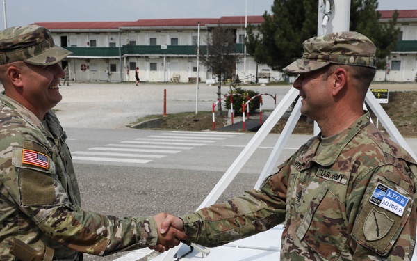 Visit from the State Command Sergeant Major