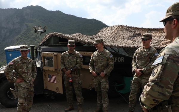 Visit from the State Command Sergeant Major