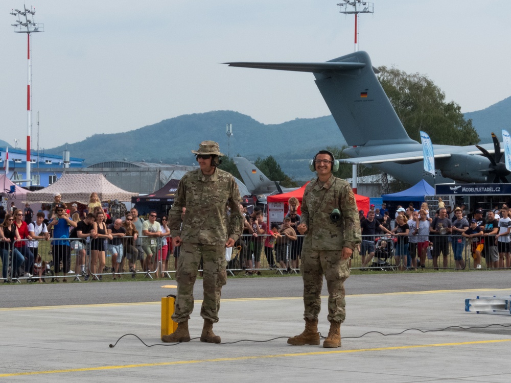 The 90th Expeditionary Fighter Squadron participates in the Slovak International Air Fest