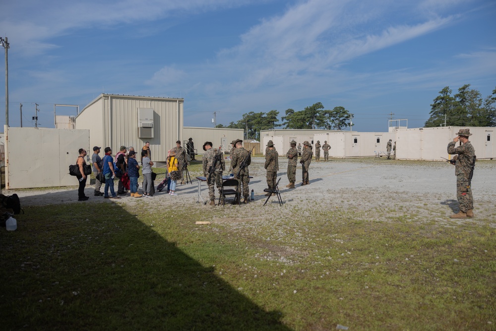 Combat Logistics Battalion 22 conducts Evacuation Control Center training during its Marine Corps Combat Readiness Evaluation (Day 8)