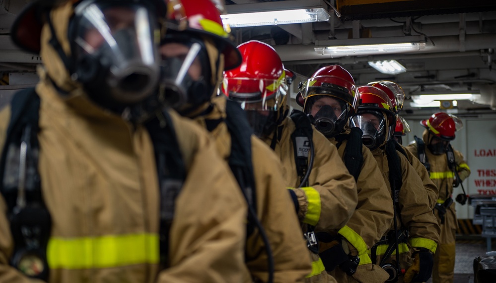 The Harry S. Truman Carrier Strike Group is on a scheduled deployment in the U.S. Naval Forces Europe area of operations, employed by U.S. Sixth Fleet to defend U.S., allied and partner interests.