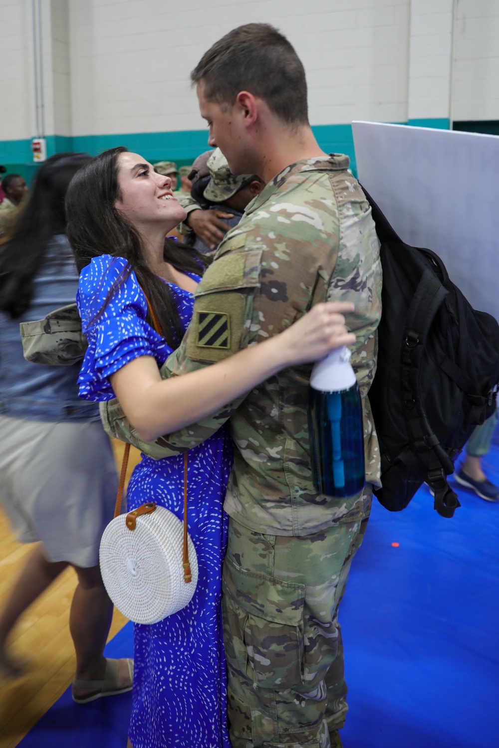 1st Armored Brigade Combat Team Soldiers Return From Germany Deployment