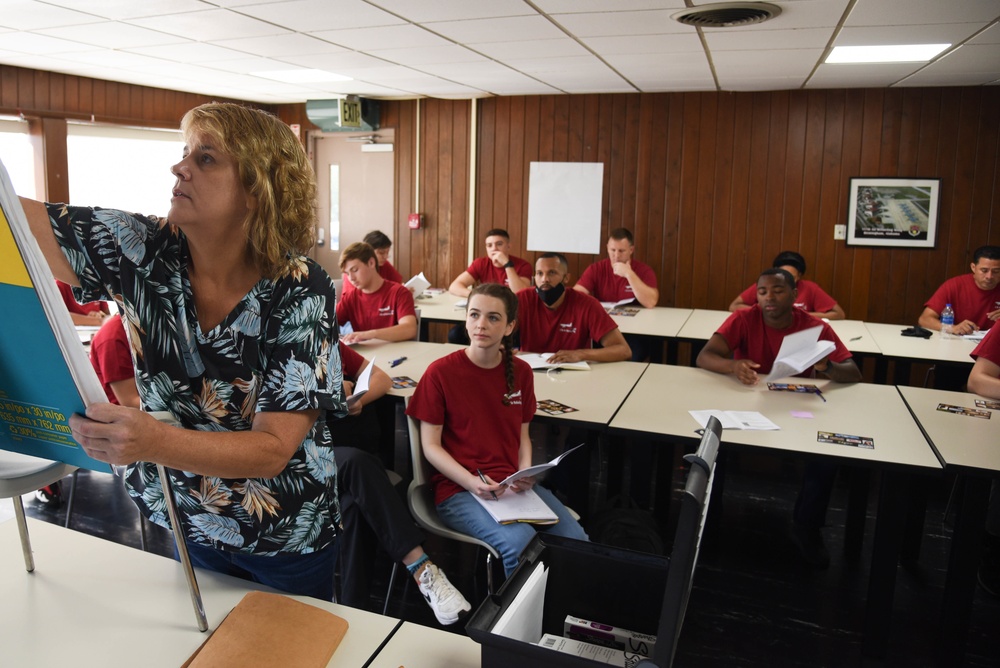 Student Flight participates in Four Lenses Class