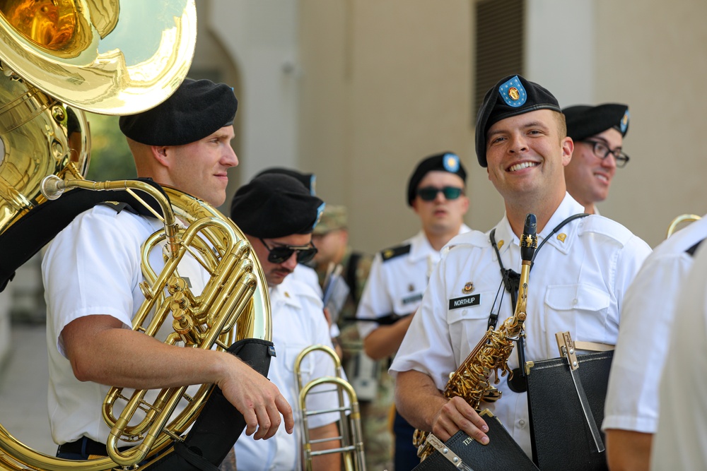 Big Red One Band Performs Concert at Lithuanian Military Tattoo 2022