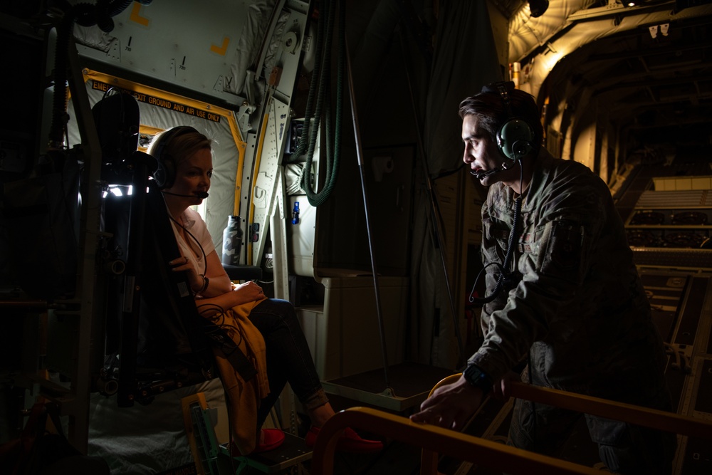 Cannon Air Force Base demonstrates 17th Special Operations Squadron AC-130J to Clovis leaders