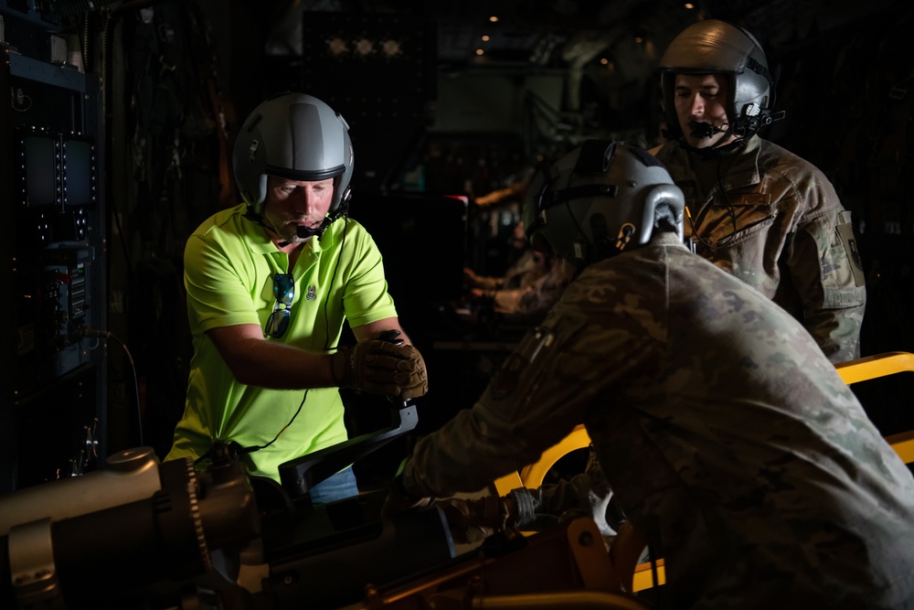 Cannon Air Force Base demonstrates 17th Special Operations Squadron AC-130J to Clovis leaders