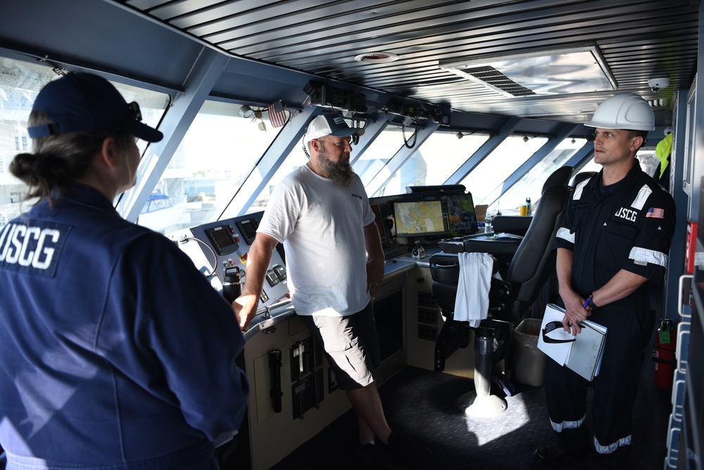 Ferry Inspection at Sector Southeastern New England