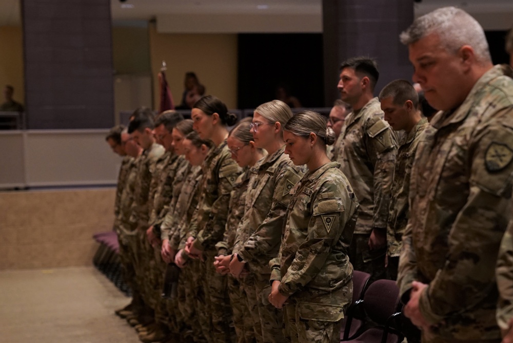 Ohio National Guard honors deploying cyber protection, medical units during combined call to duty ceremony