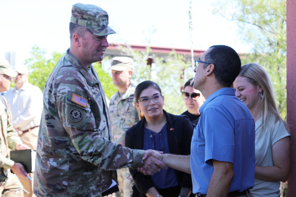 Under Secretary of the Army, Hon. Gabe Camarillo visits Fort Bliss