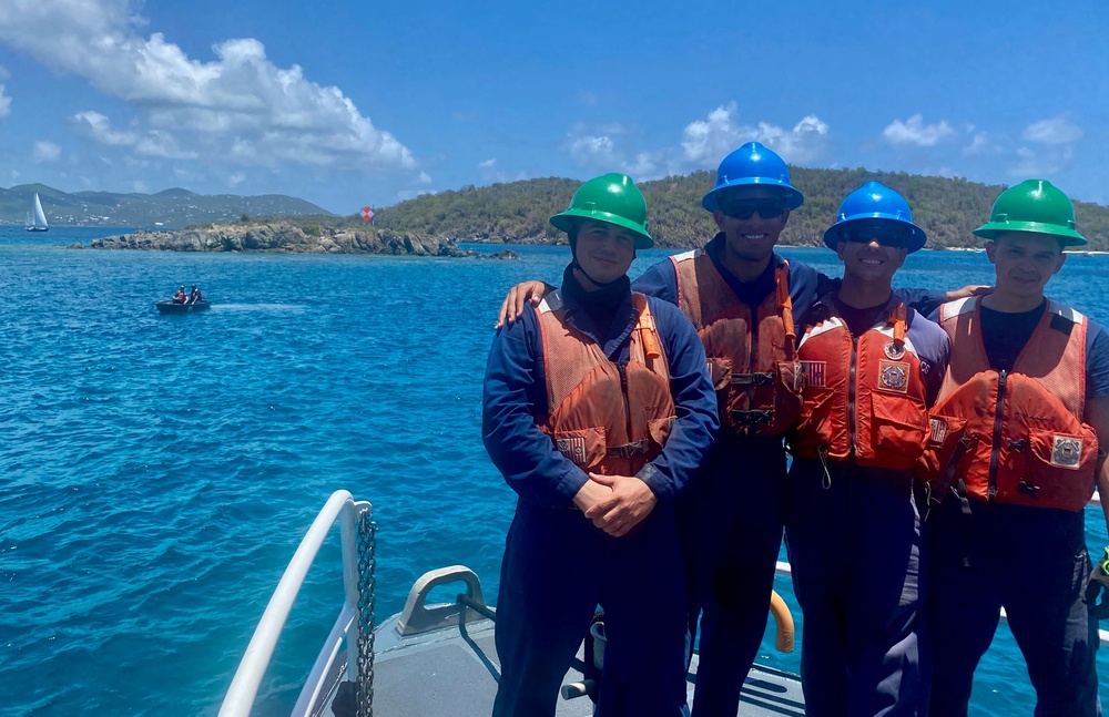 Coast Guard Aids to Navigation Team completes rebuild of Current Rock and Steven Cay navigation lights in the U.S. Virgin Islands
