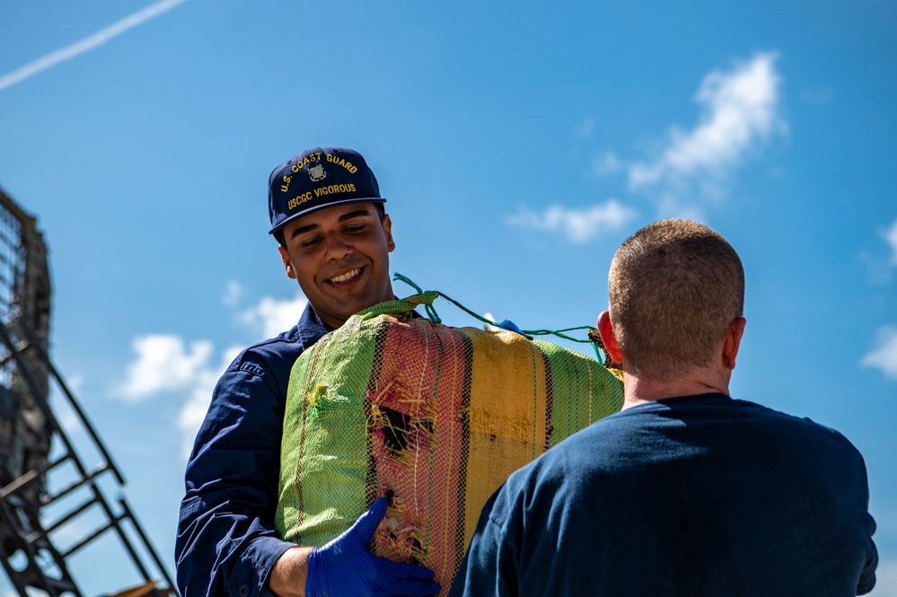 Coast Guard offloads more than $3 million in illegal narcotics in Miami Beach