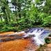 Trout Falls at Fort McCoy's Pine View Recreation Area