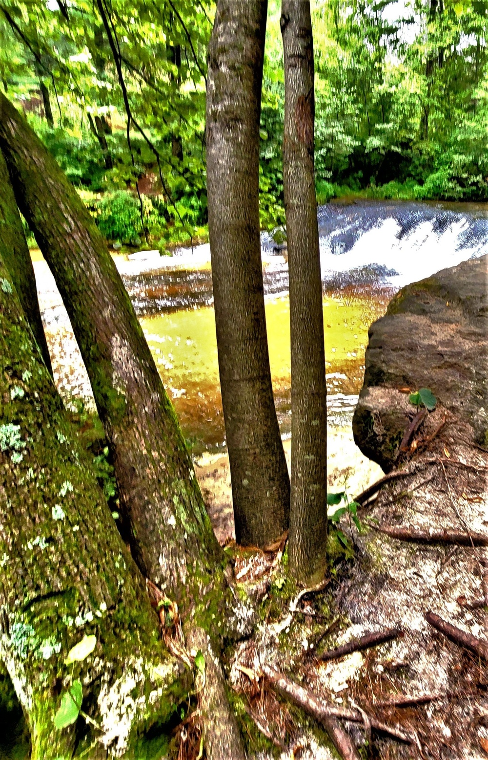 Trout Falls at Fort McCoy's Pine View Recreation Area