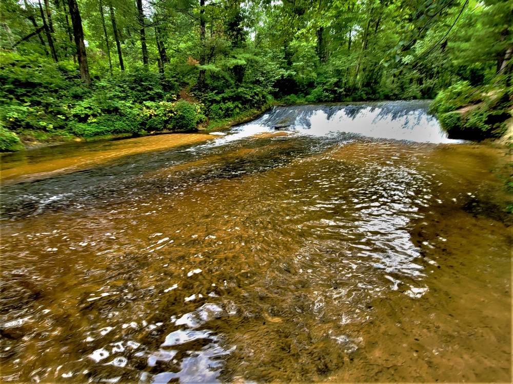 Trout Falls at Fort McCoy's Pine View Recreation Area