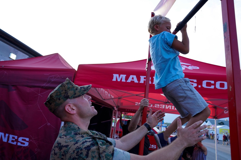 Syracuse Marines showcase at New York State Fair Day 5