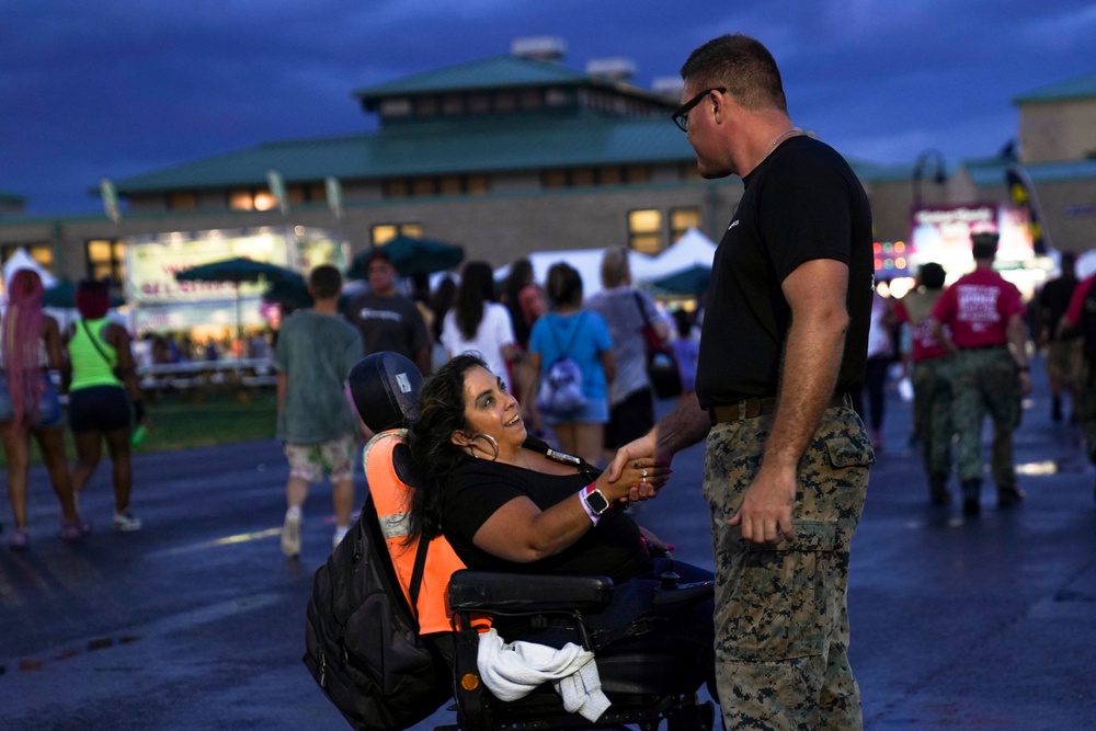 Syracuse Marines showcase at New York State Fair Day 5