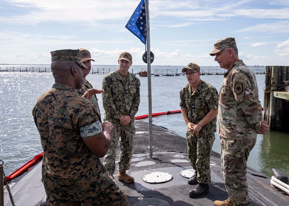 NORTHCOM Commander Visits USS John Warner