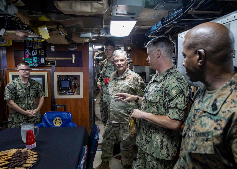 NORTHCOM Commander Visits USS John Warner