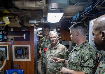 NORTHCOM Commander Visits USS John Warner