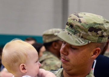3rd Battalion, 69th Armor Regiment Soldiers return home