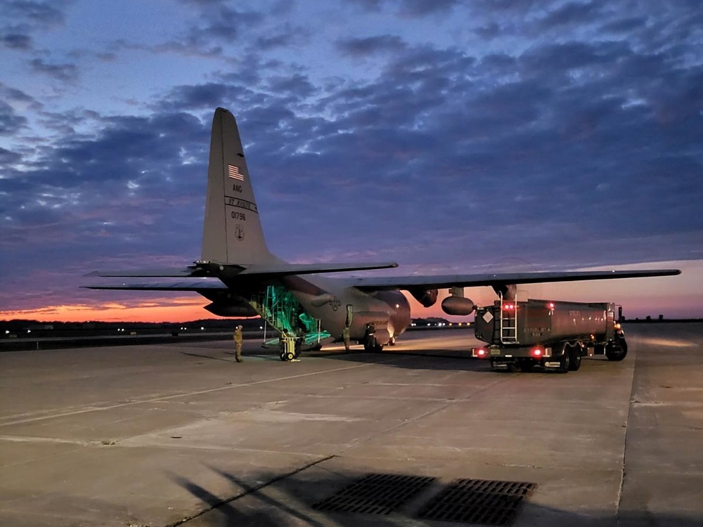 Fuels Airmen perform ‘wet-wing’ defuel for first time