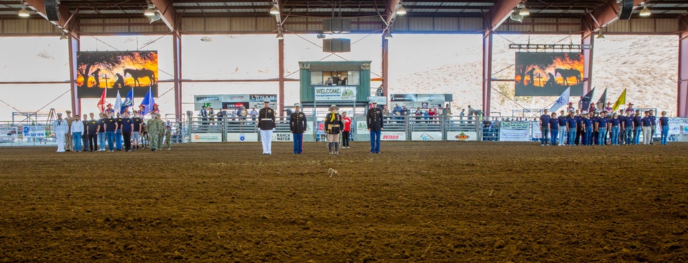 RS Riverside: Oath of Enlistment at Norco Rodeo