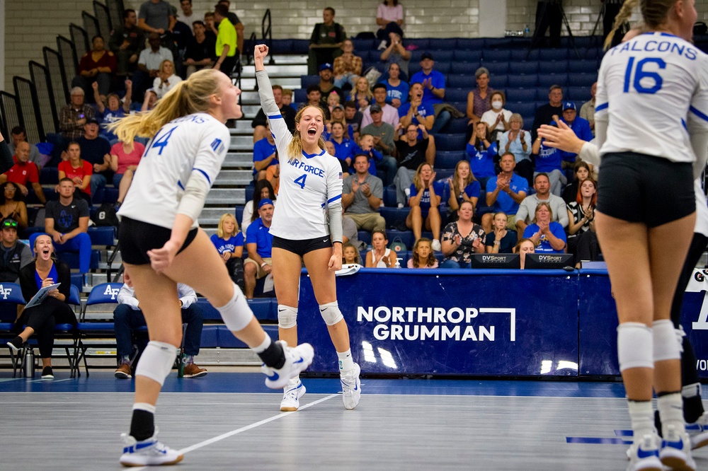 USAFA Volleyball vs TAMU