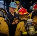 USS Carl Vinson (CVN 70) Sailors Conduct Fire Casualty Drill with San Diego Federal Fire Department