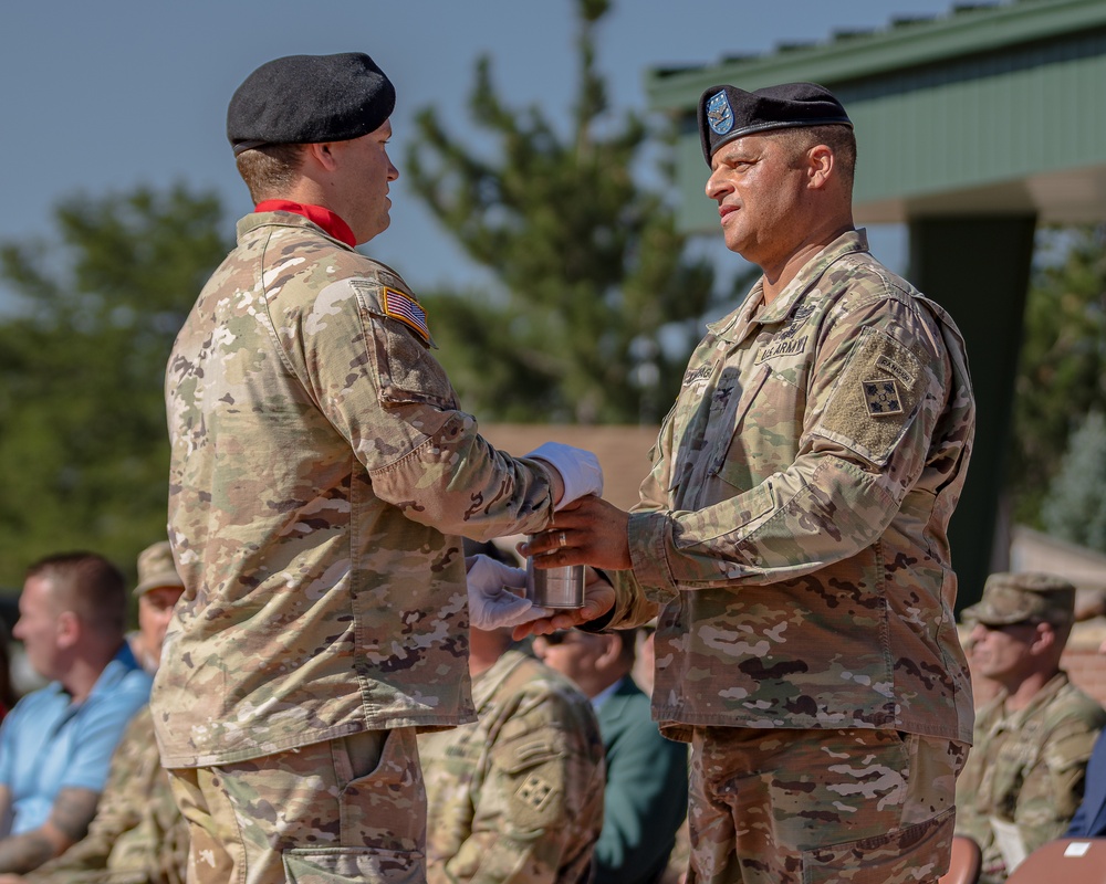 4th Infantry Division Deputy Commanding Officer for Support and Chief of Staff Welcome Ceremony