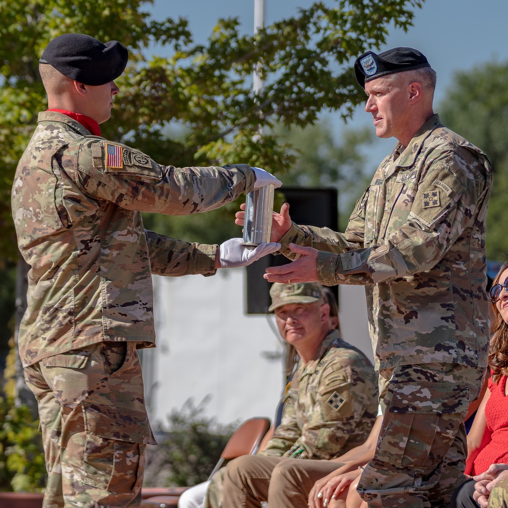 4th Infantry Division Deputy Commanding Officer for Support and Chief of Staff Welcome Ceremony