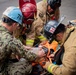 USS Carl Vinson (CVN 70) Sailors Conduct Fire Casualty Drill with San Diego Federal Fire Department