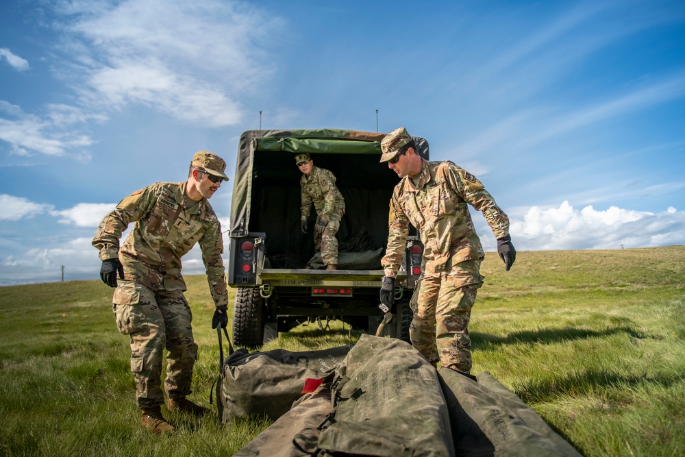 960th BSB Trains with Partners