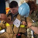 USS Carl Vinson (CVN 70) Sailors Conduct Fire Casualty Drill with San Diego Federal Fire Department