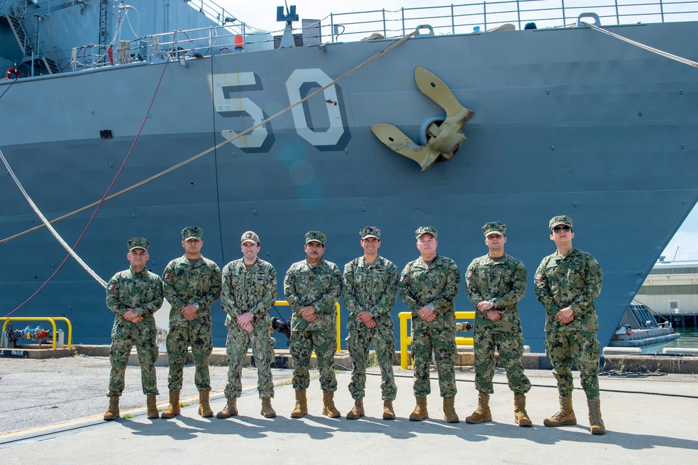 DVIDS - Images - Rear Adm. Arturo García Fernández, Mexican Navy, chief ...