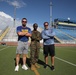 U.S. Marines Held a Modified Combat Fitness Test at Sulphur High School