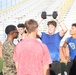 U.S. Marines Held a Modified Combat Fitness Test at Sulphur High School