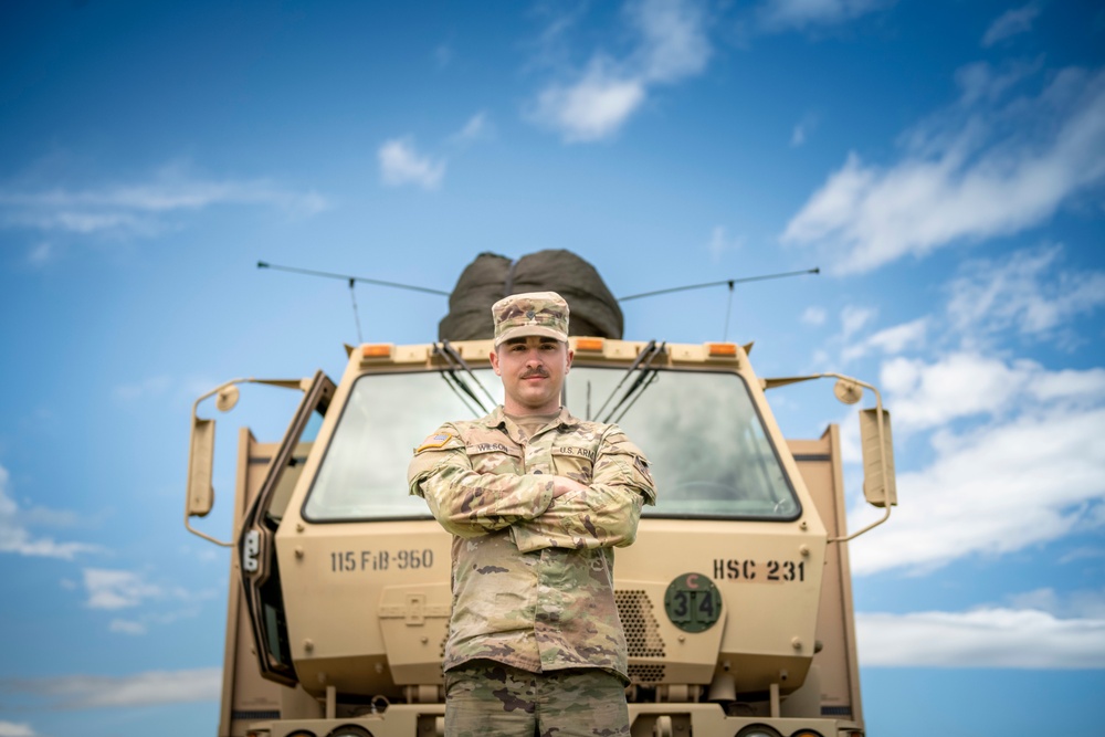 Soldiers of the 960th Brigade Support Battalion