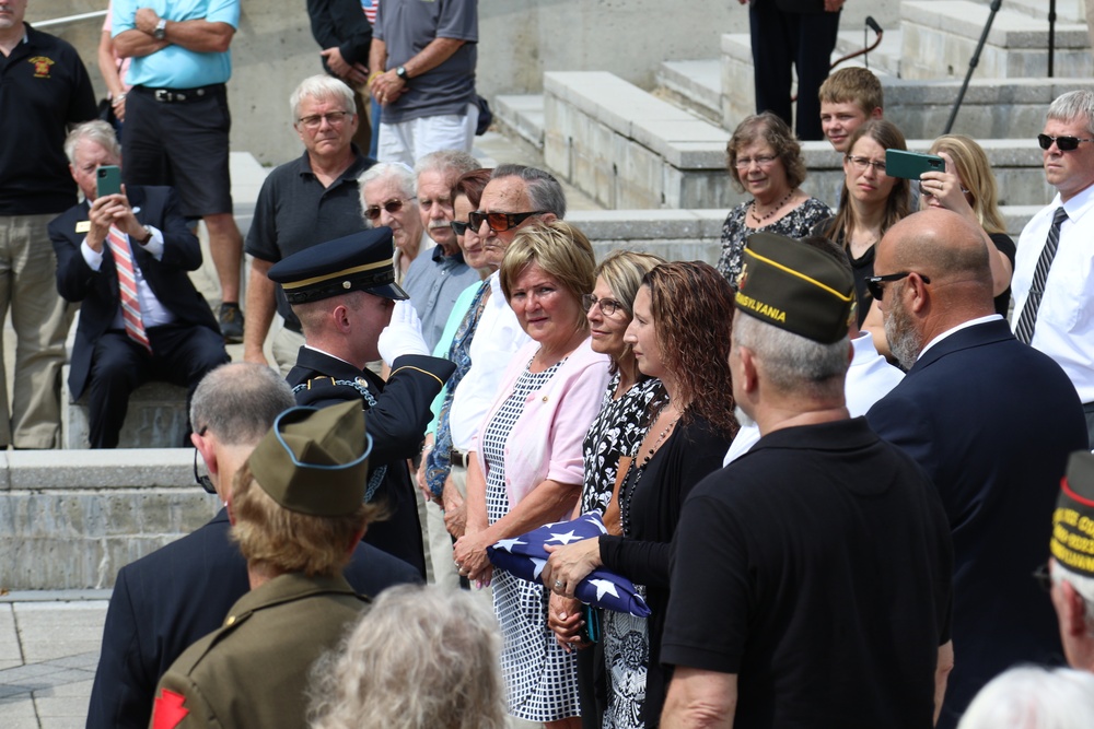 Body of missing Korean War Soldier comes home under Pa. Guard care