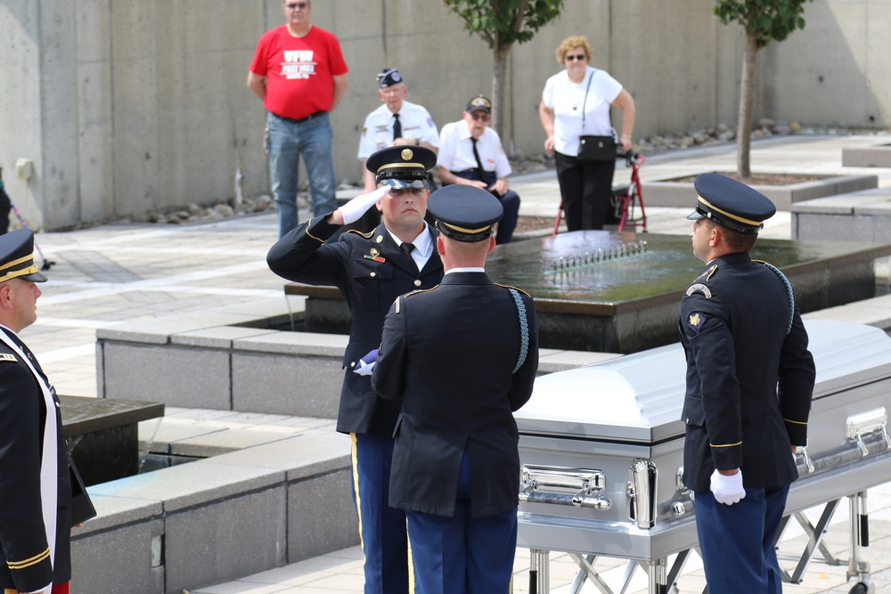 Body of missing Korean War Soldier comes home under Pa. Guard care