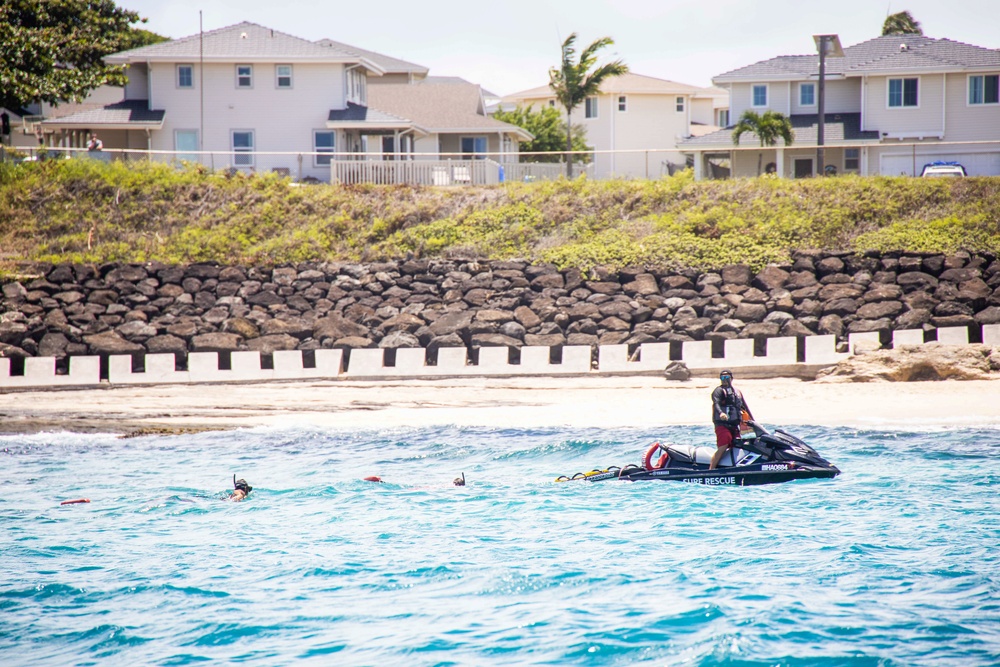 U.S. Marines, Navy, Coast Guard, and Honolulu Fire Department conduct SAREX, MCBH 2022