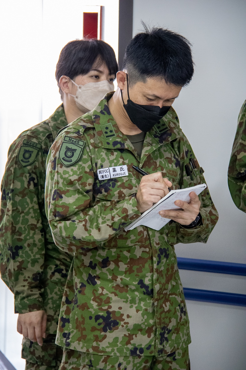 Japan Ground Self-Defense Force (JGSDF) Medical Service School tours NMRTC Yokosuka