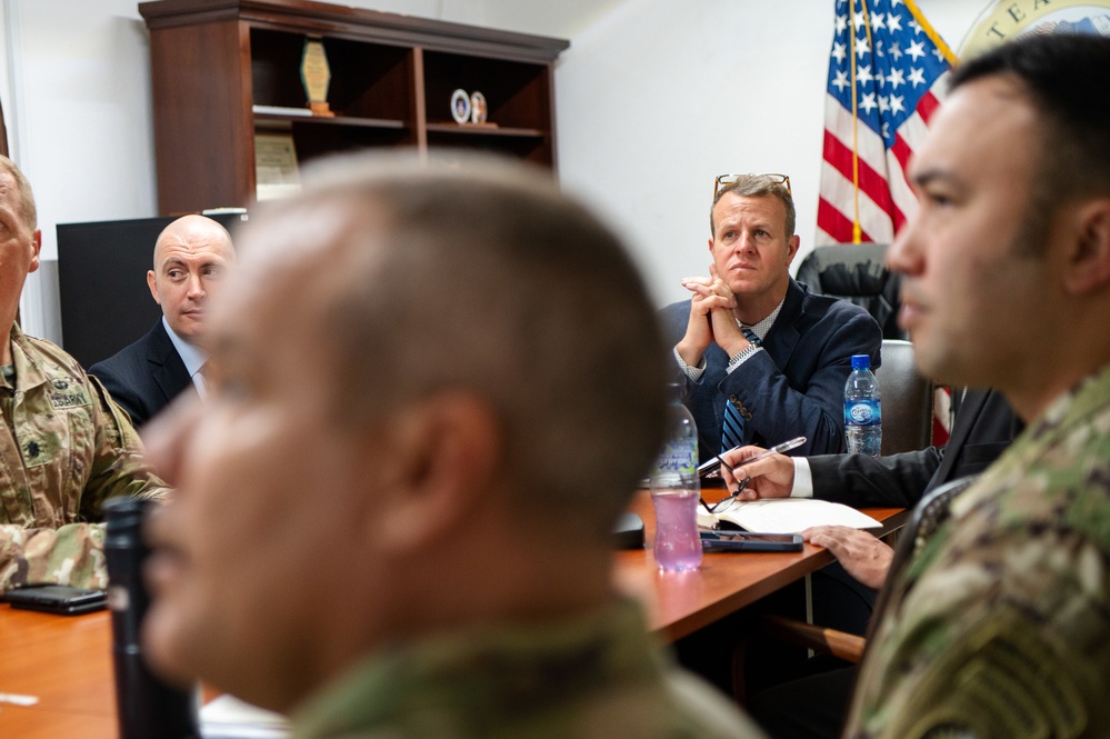 JTF-B leaders meet with U.S. Ambassador, HEART 22 in Guatemala City