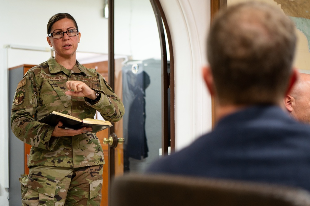 JTF-B leaders meet with U.S. Ambassador, HEART 22 in Guatemala City