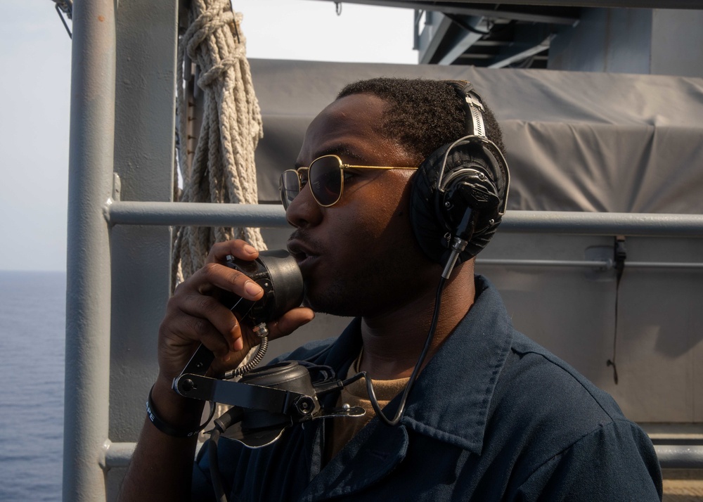 Daily Operations aboard USS George H.W. Bush (CVN 77)