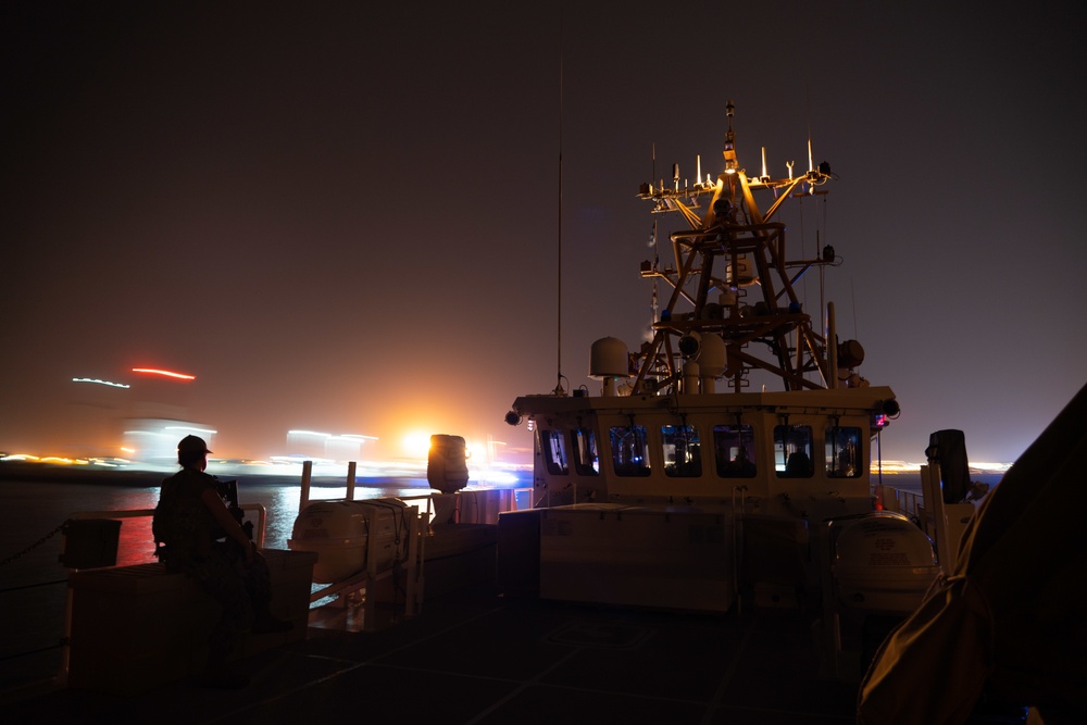 USCG Fast Response Cutter John Scheuerman (WPC 1146) Departs Djibouti