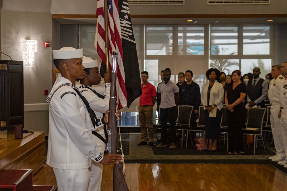 CFAS Hosts Commissioning Ceremony